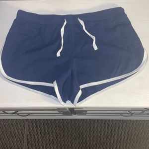 Cute blue shorts! 🌊